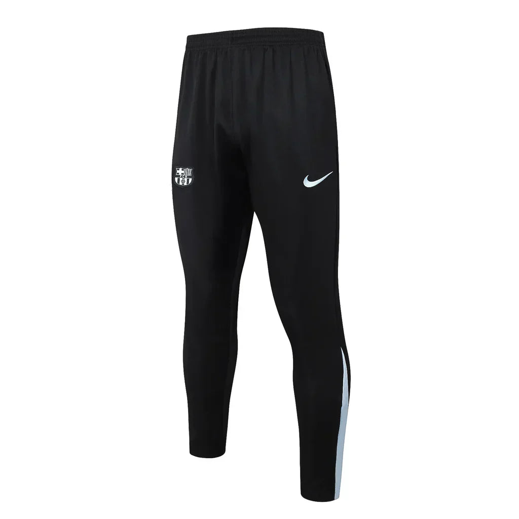 Conjunto Barcelona Zíper Curto Treino Azul Bebê 2024/25