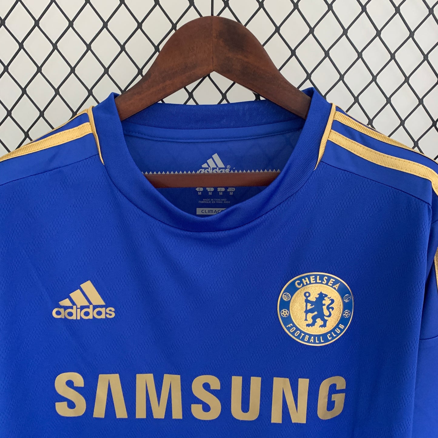 Retrô manga longa Chelsea 12/13
