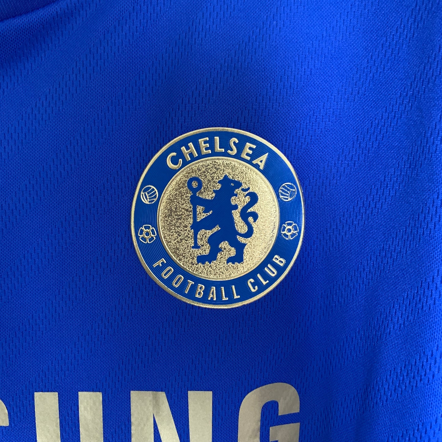 Retrô manga longa Chelsea 12/13