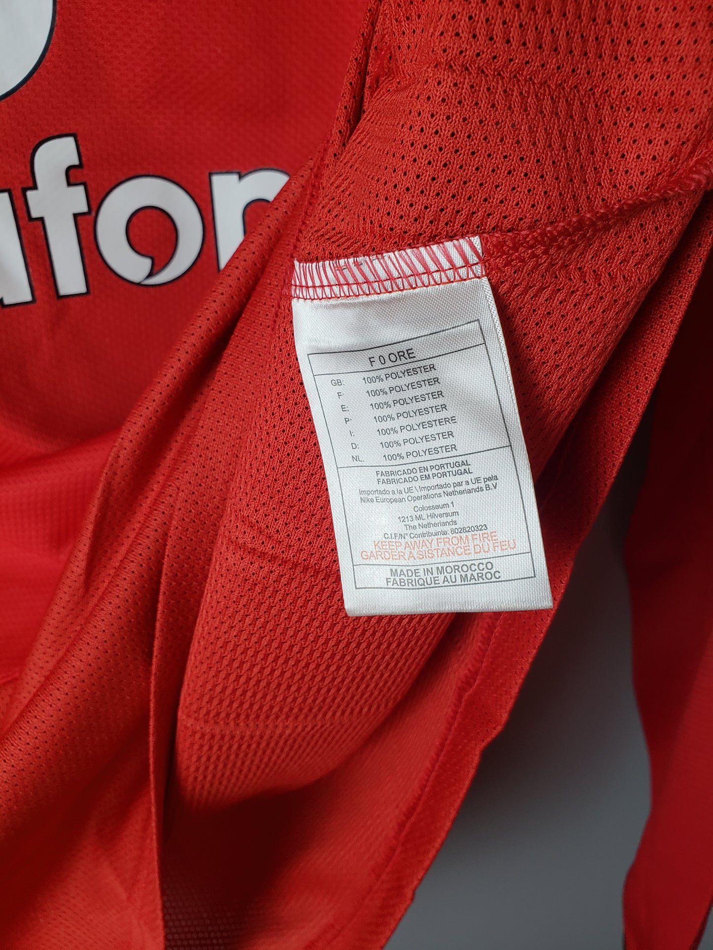Retrô manga longa Man Utd 2005