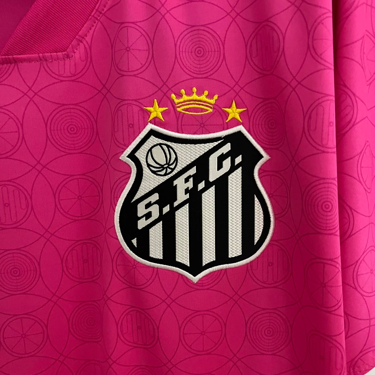 Camisa Santos rosa 23/24
