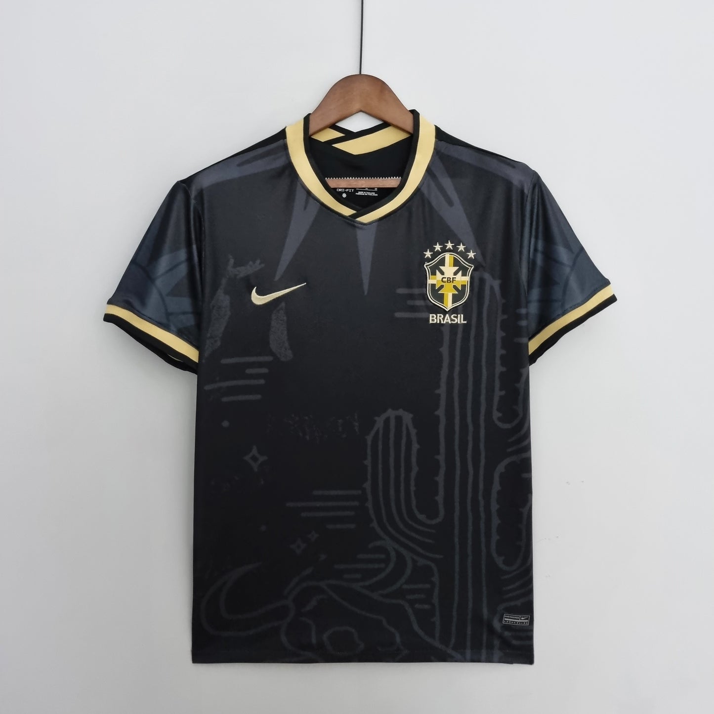 Camisa Brasil 2022 all black me