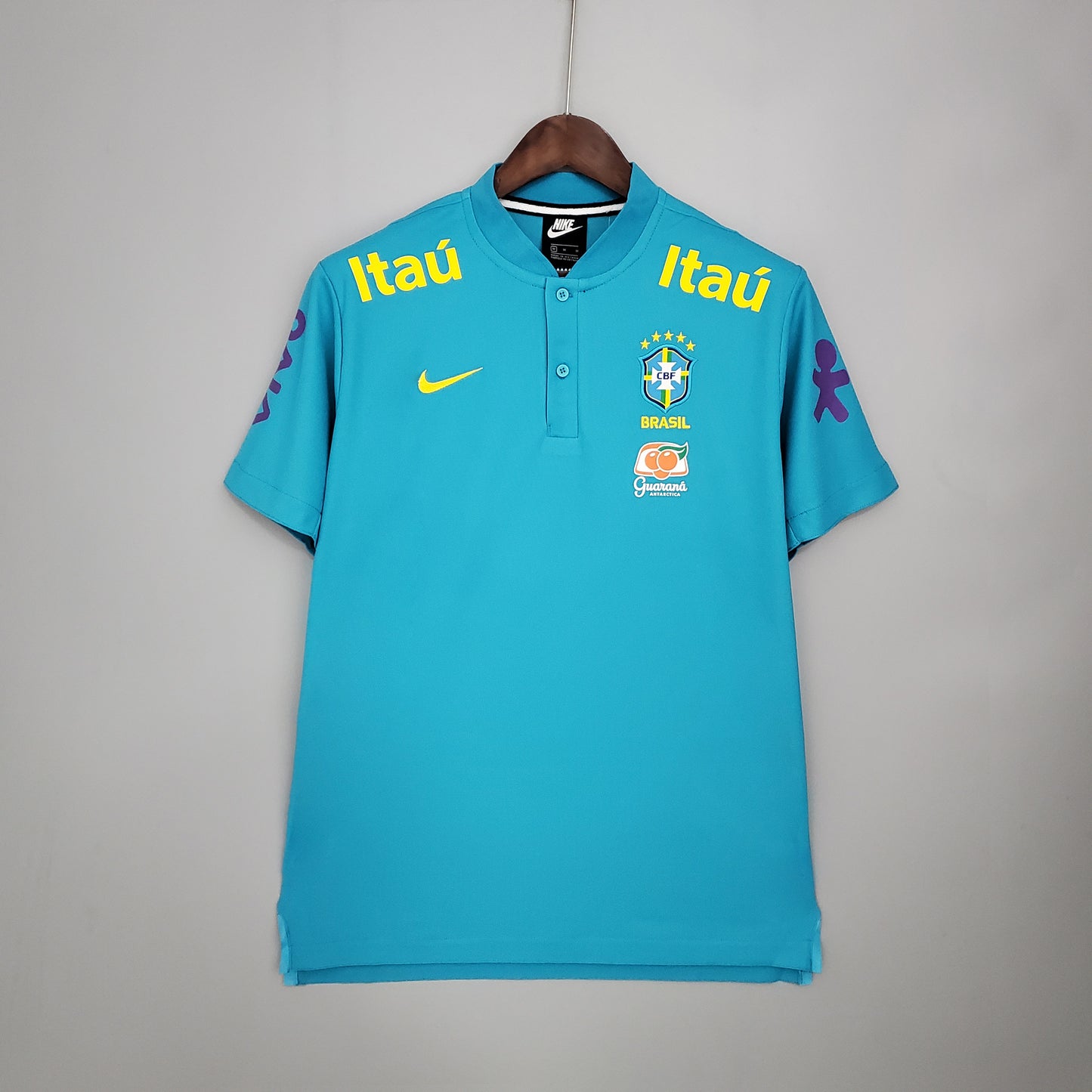 Camisa 2021 Brazil Pre-match Blue