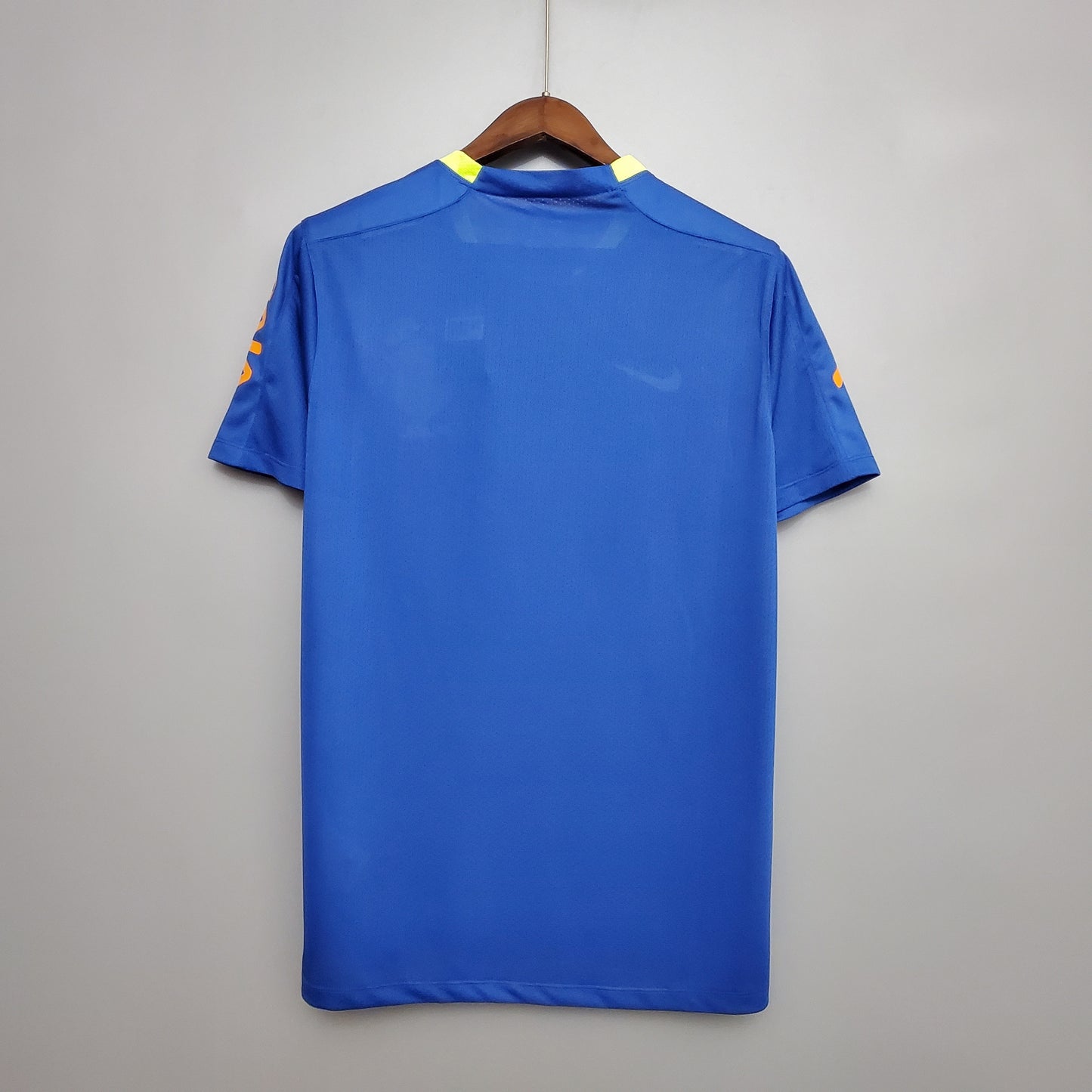 Conjunto de Treino Brazil Fluorescent blue