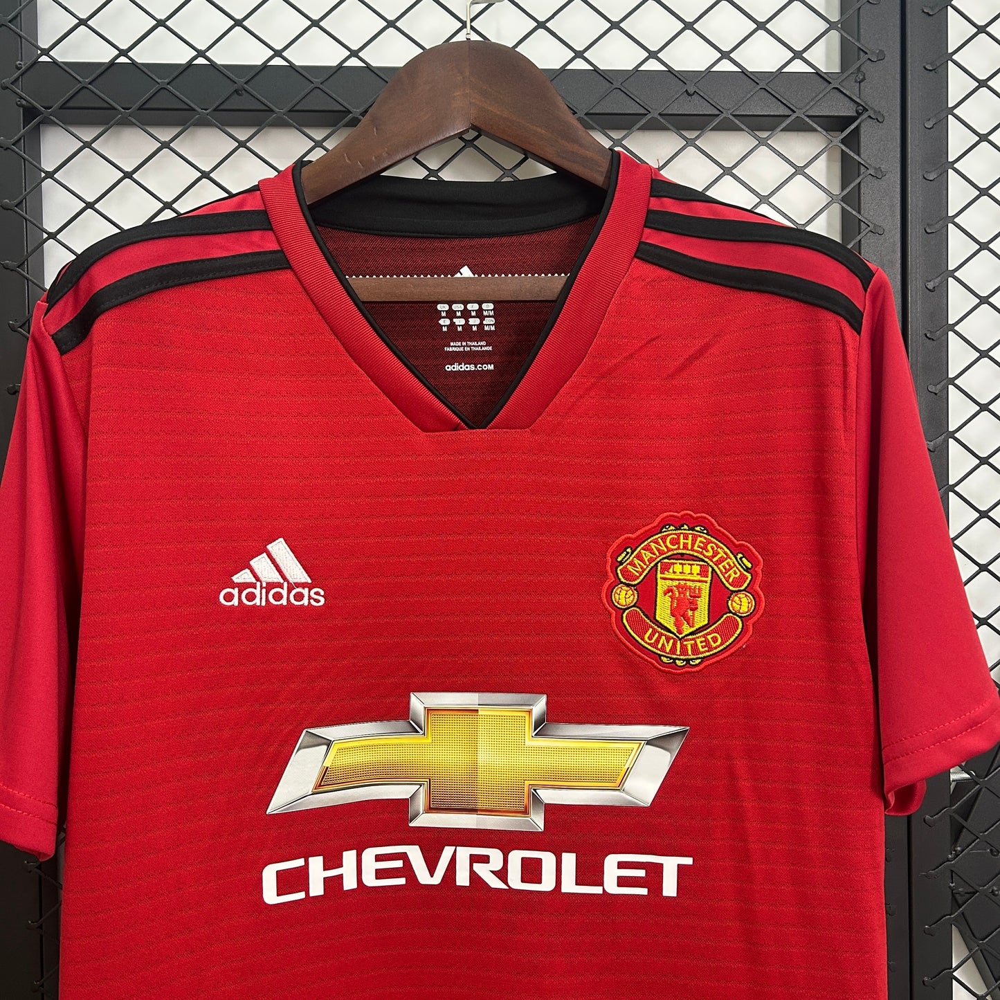 Retrô Manchester United 18/19 - home