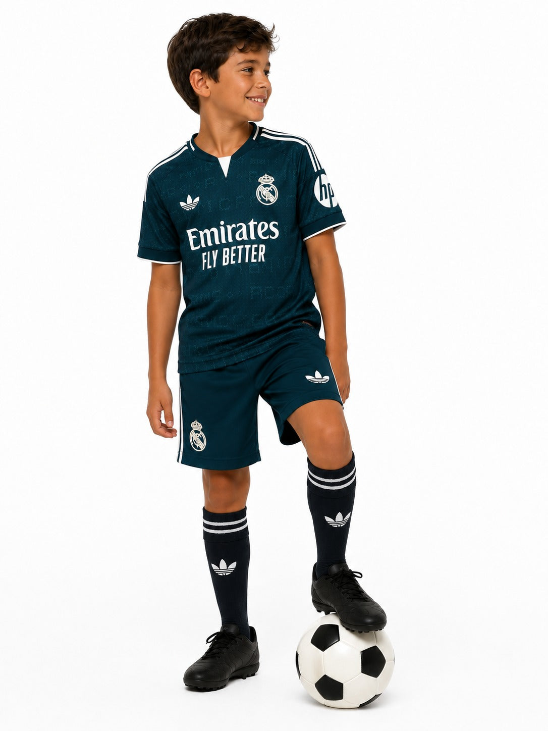 Conjunto Infantil adidas Real Madrid 26/26 Away