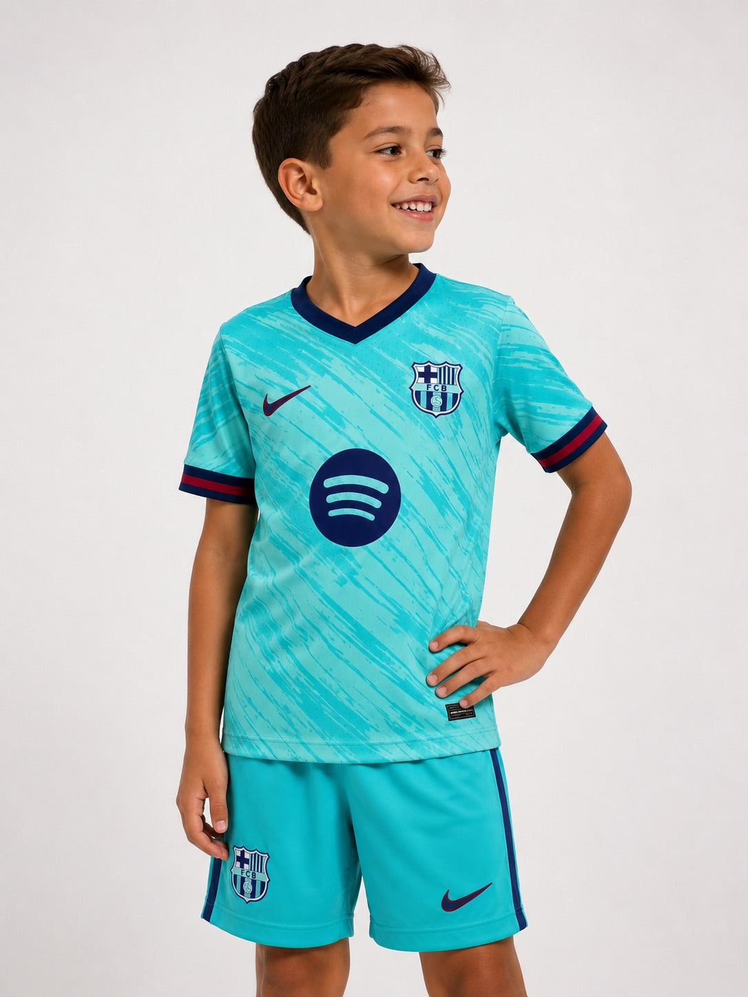 Conjunto Infantil Nike Barcelona 26/27 Third