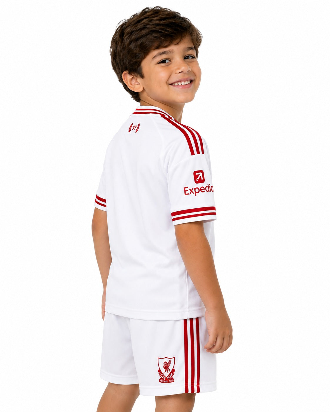 Camisa Kids Adidas Liverpool FC Away 26/27 Torcedor