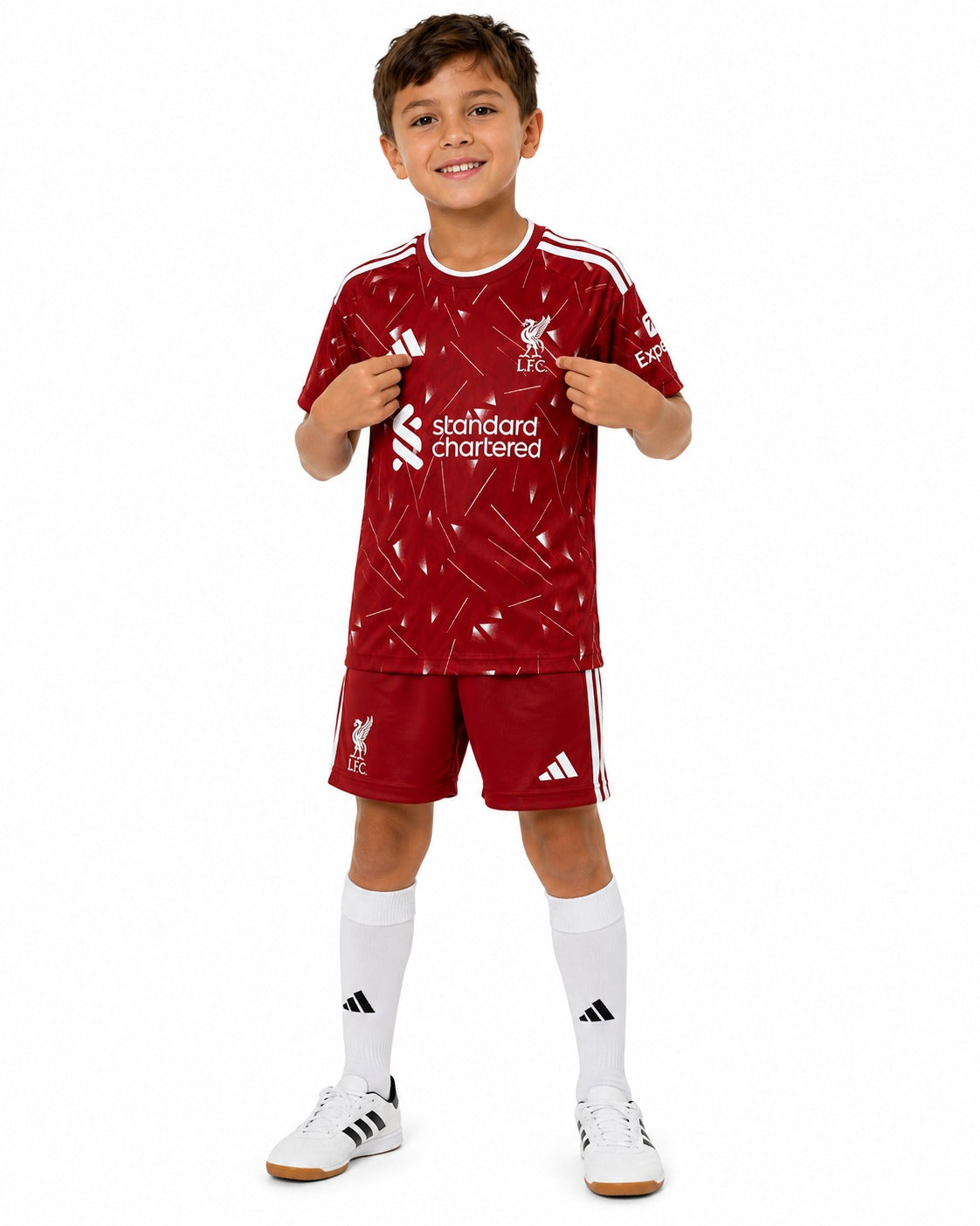 Camisa Kids Adidas Liverpool FC 26/27 Torcedor