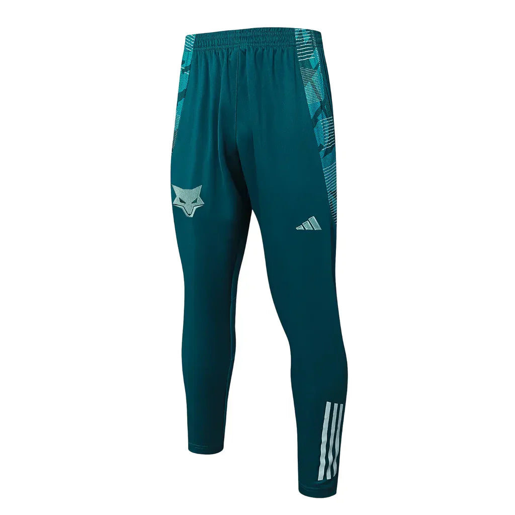 Conjunto Cruzeiro Ziper Curto Treino Azul Claro