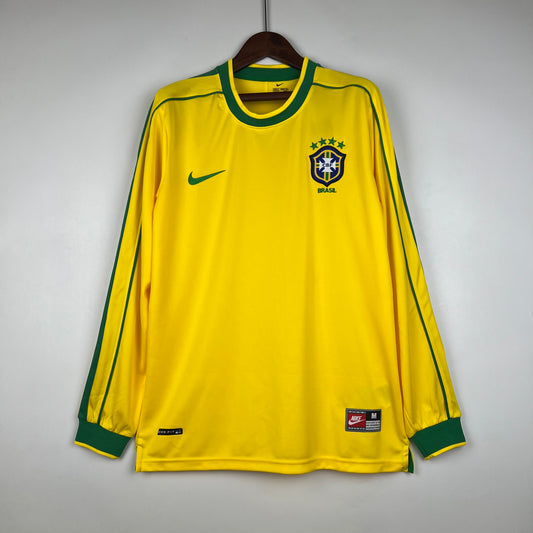 Retro Brazil manga cumprida 1998