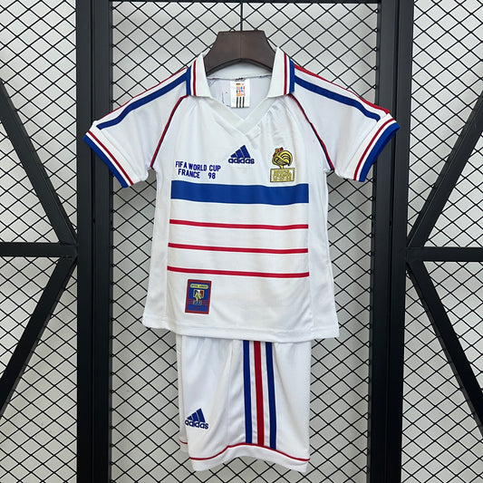 Kids Retrô França 1998 away