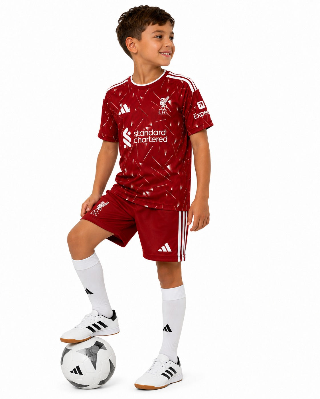 Camisa Kids Adidas Liverpool FC 26/27 Torcedor
