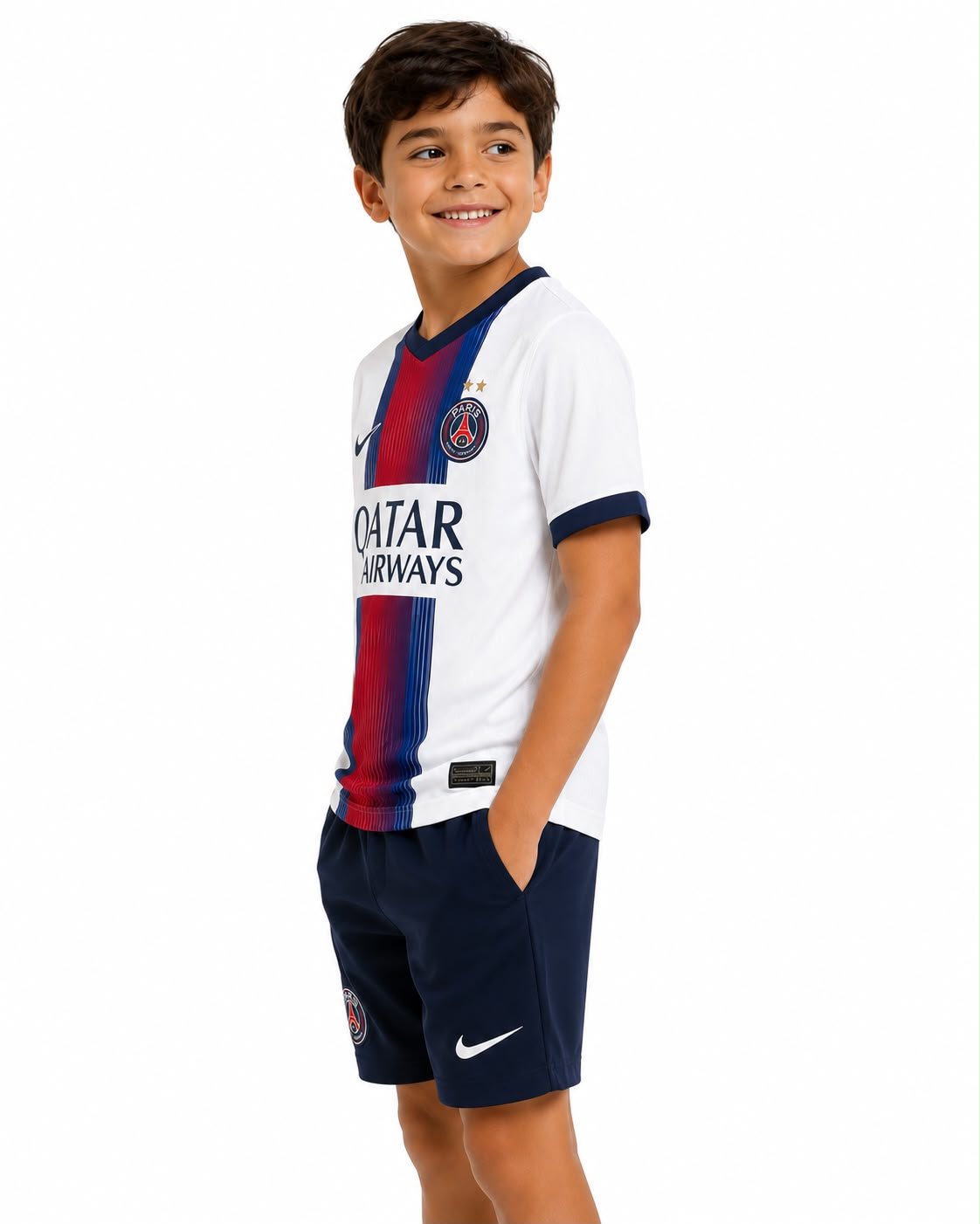 Conjunto infantil psg away 26/27