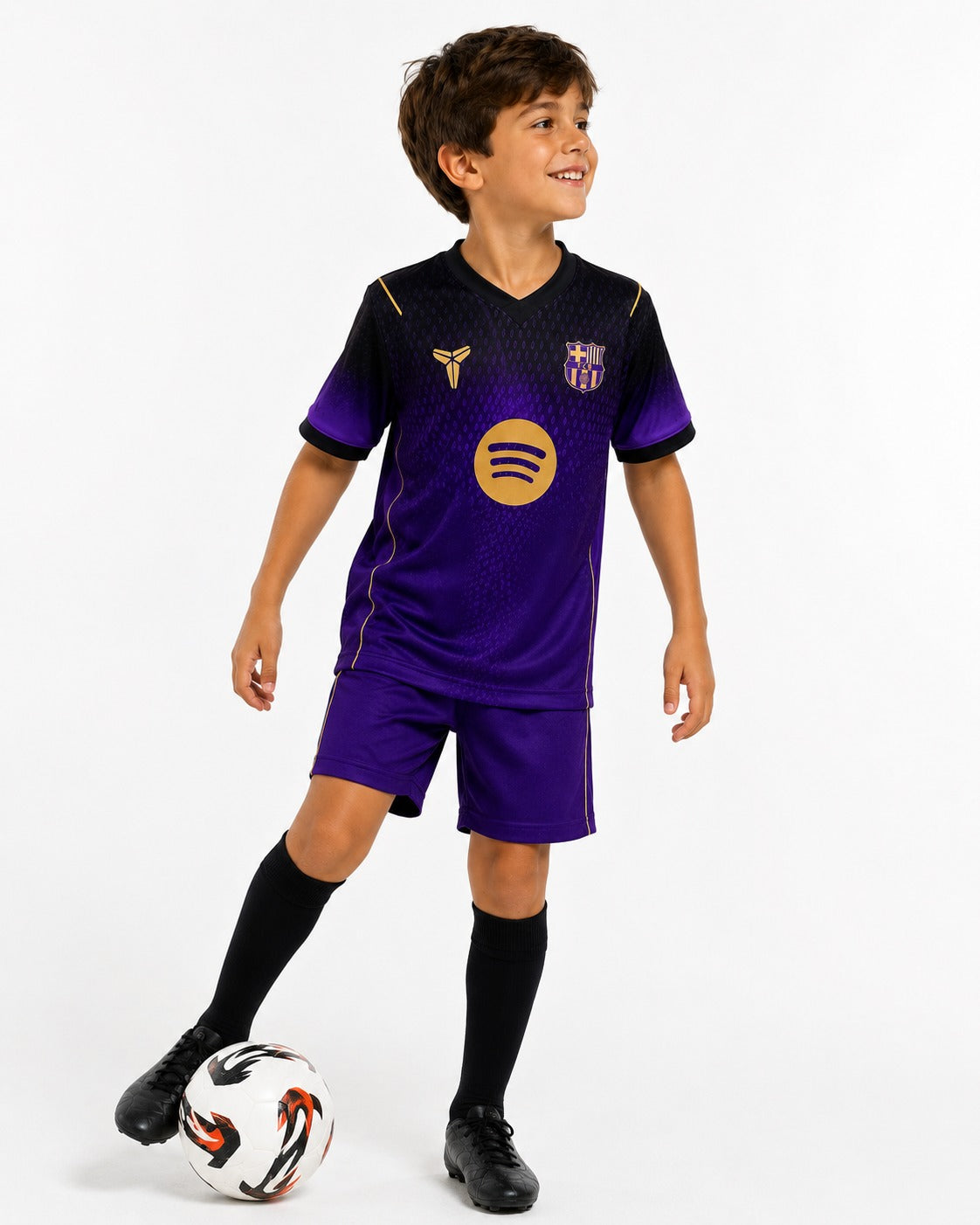 Conjunto Infantil Nike Barcelona 26/27 away